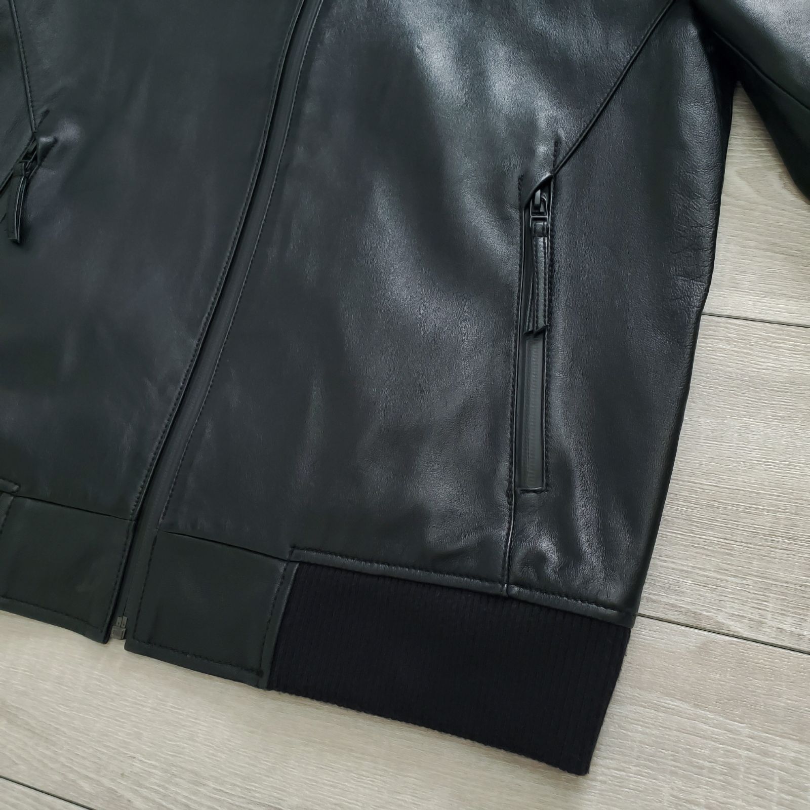 Eddie Bauer エディーバウアー□美品 2020年 羊革 STORM LEATHER 