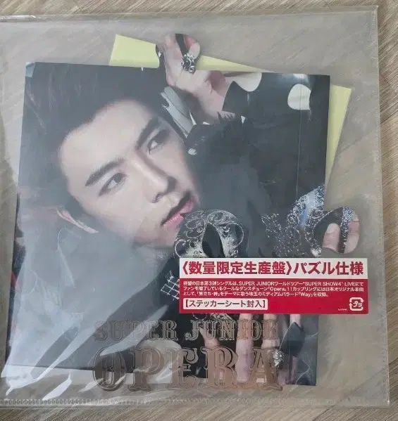 SUPER JUNIOR(スーパージュニア) オペラ 限定モデル パズル アルバム ドンヘ(DONGHAE) バージョン