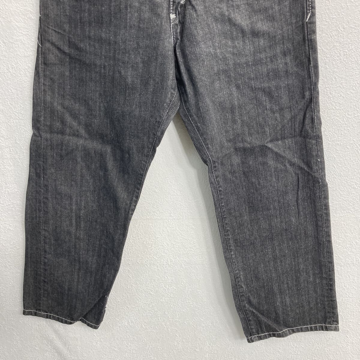 メキシコ製 Levi's 569 デニムパンツ W32 ブラック リーバイス ジップ