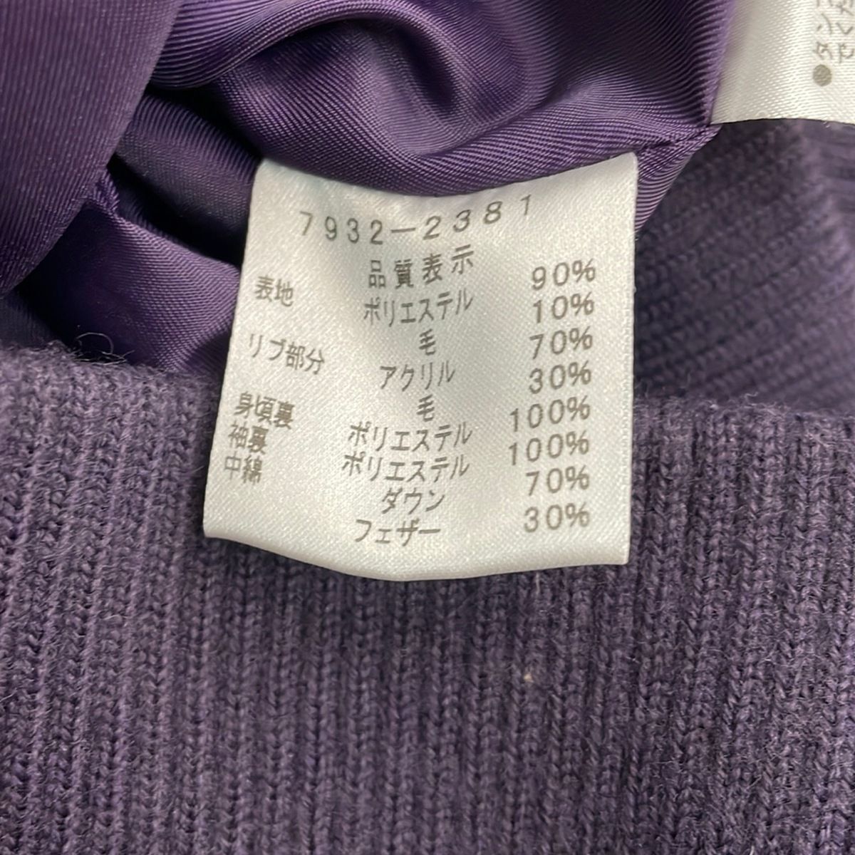 Castelbajac(カステルバジャック) ダウンコート サイズ1 S レディース美品 - ネイビー 長袖/冬