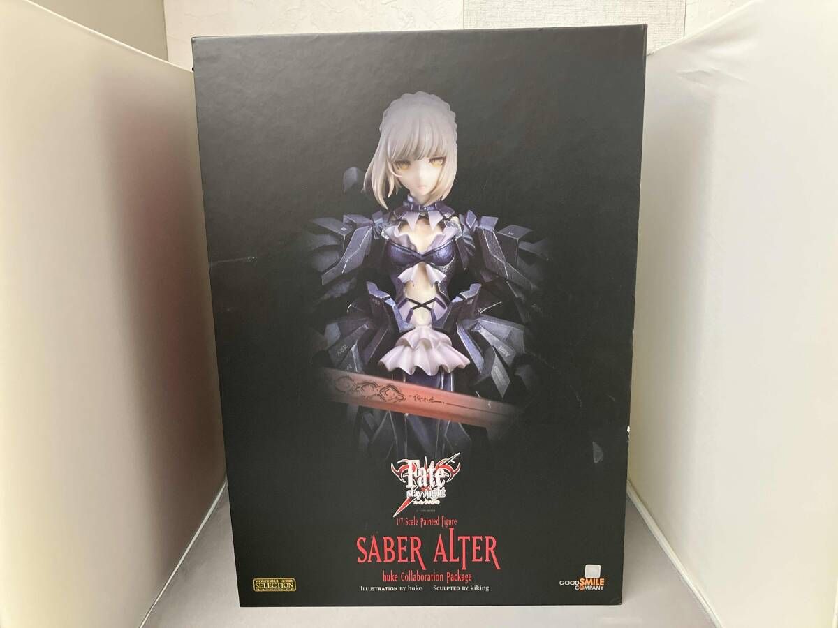 現状品 グッドスマイルカンパニｰ セイバｰ･オルタ huke コラボパッケｰジ 1/7 Fate/stay night 型月 セイバーオルタ