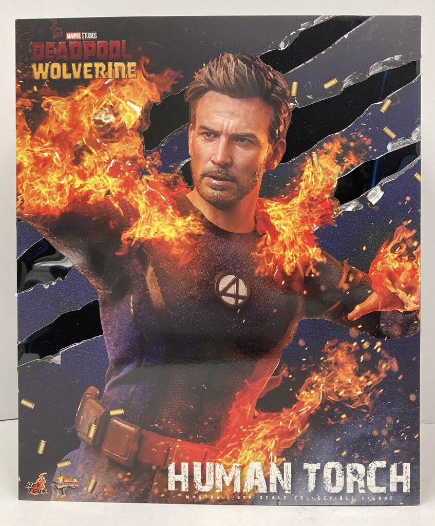 HOTTOYS MOVIE MASTERPIECE HUMAN TORCH MMS789