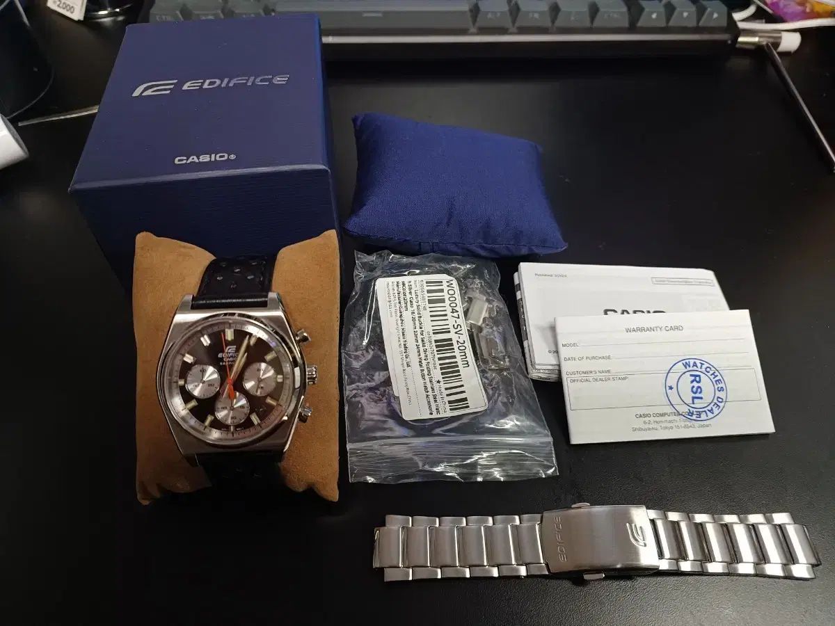 CASIO EDIFICE EFB-730D ブラック