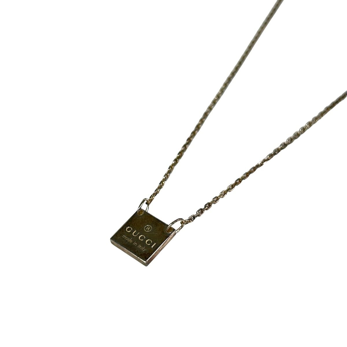 GUCCI(グッチ) ネックレス - シルバー