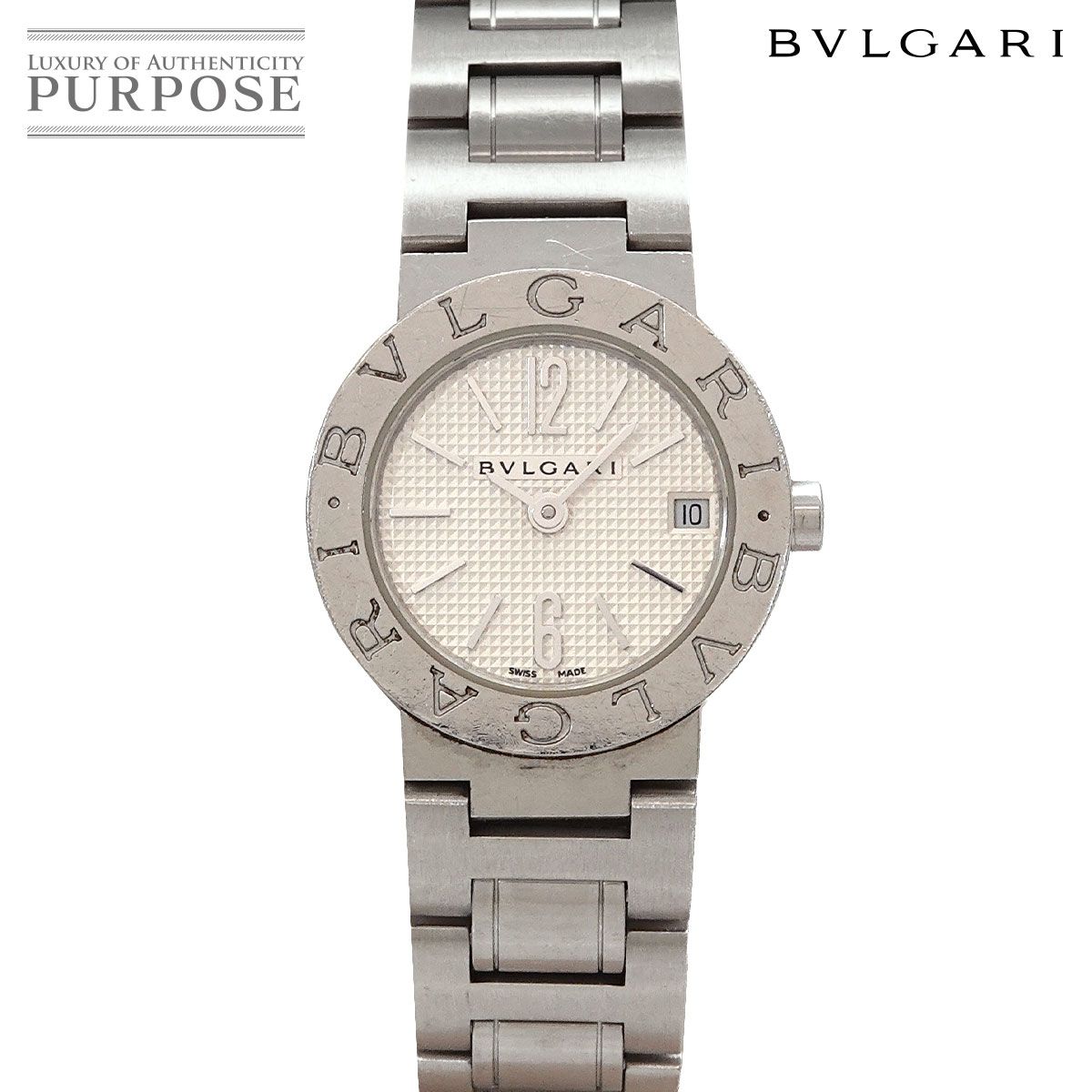 ブルガリ BVLGARI ブルガリブルガリ BB23SS レディース 腕時計 デイト シルバー クォーツ ウォッチ BVLGARIBVLGARI 90326147
