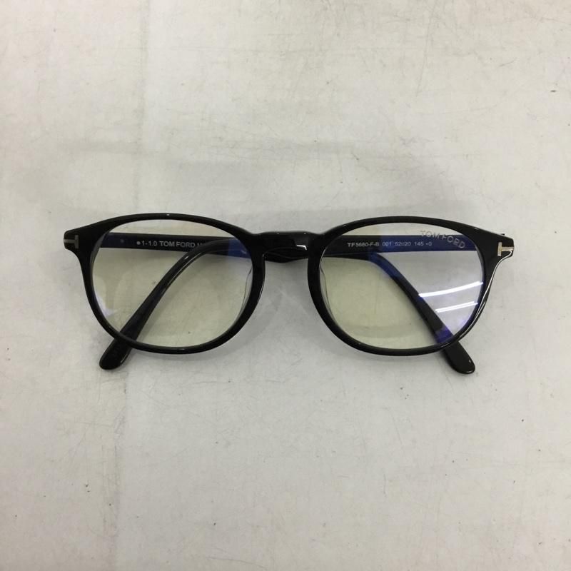 TOM FORD トム フォード めがね・サングラス TF5680-F-B アジアンフィット ブルーライトカットレンズ