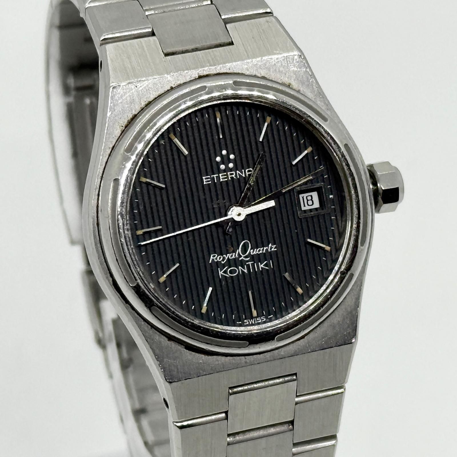 Eterna エテルナ コンチキ 711.1506.41 グレー QZ レディース 腕時計 