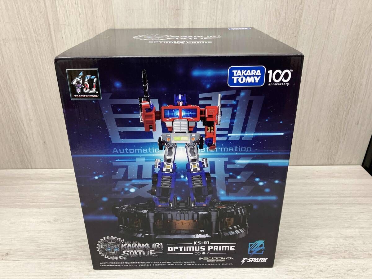 タカラトミｰ コンボイ トランスフォｰマｰ カラクリ･スタチュｰ T-SPARK トランスフォｰマｰ
