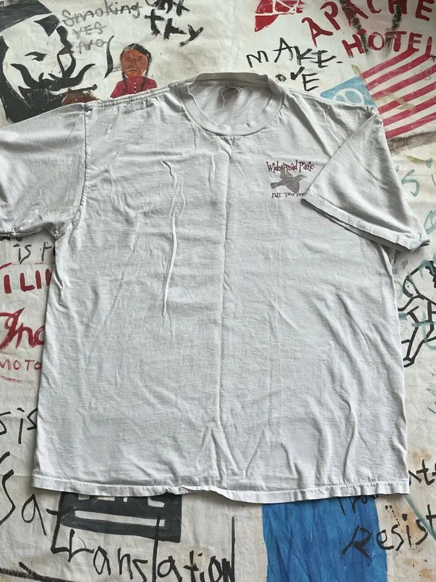 90s wide speard panic バンドTシャツ