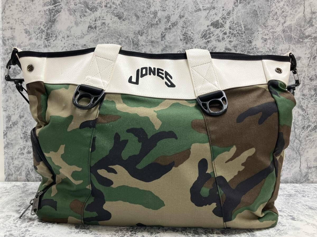 JONES×BEAMS GOLF/ジョーンズ ビームスゴルフ ボストンバッグ 迷彩