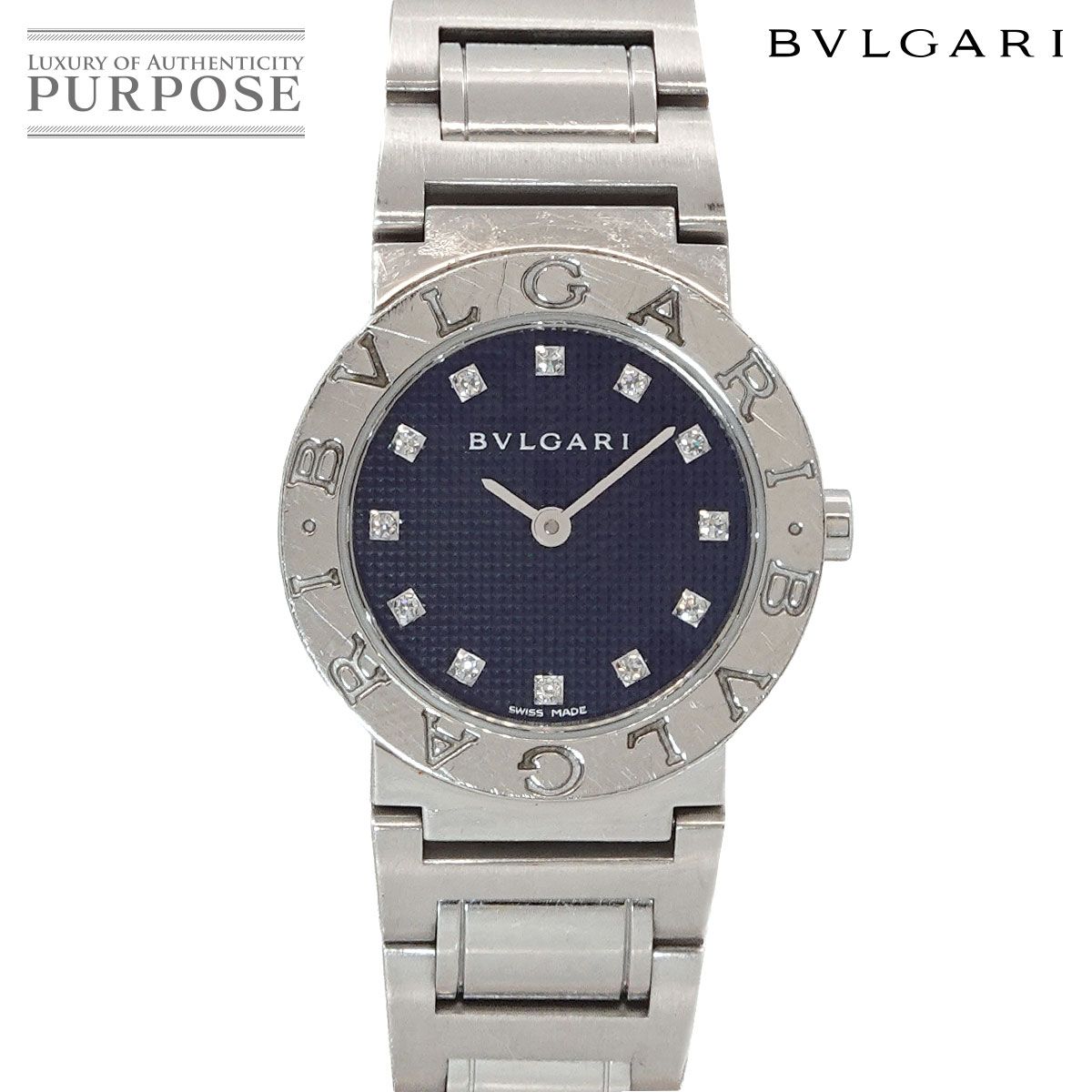 ブルガリ BVLGARI ブルガリブルガリ BB26SS レディース 腕時計 12P ダイヤモンド クォーツ ウォッチ BVLGARIBVLGARI 90328615