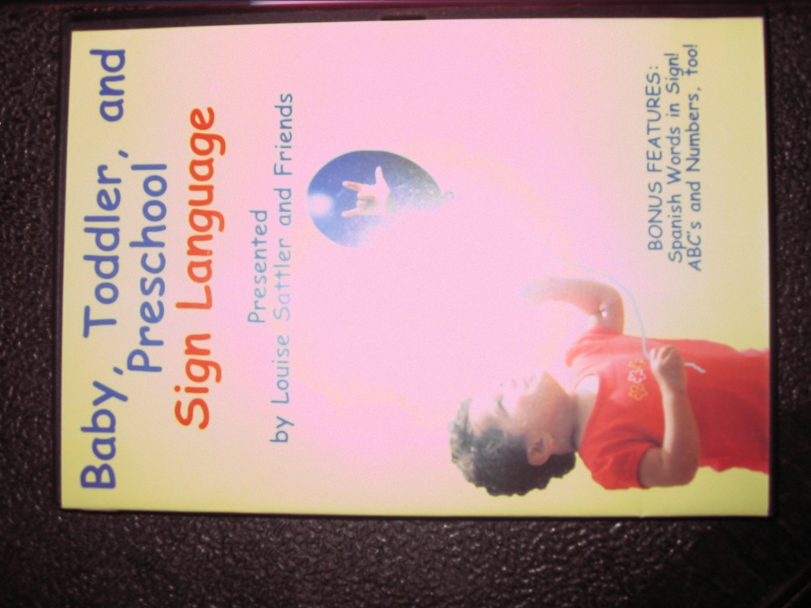 Baby Toddler & Preschool Sign Language [DVD]