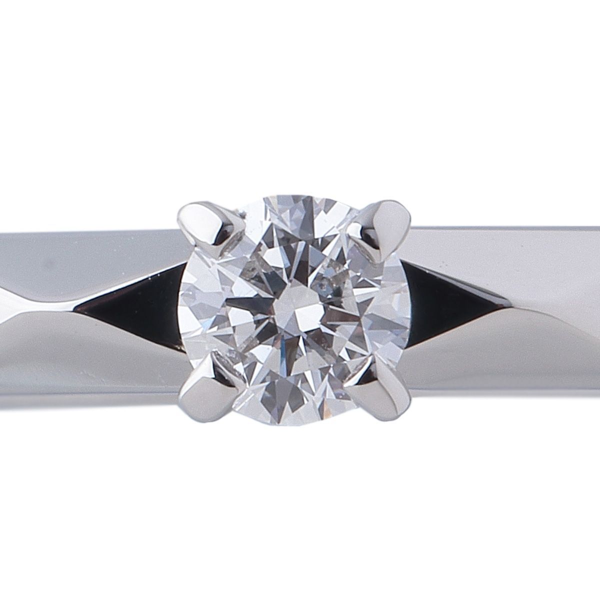 ブシュロン ファセット ソリテール リング ダイヤ0.20ct E-IF-3EX #52 