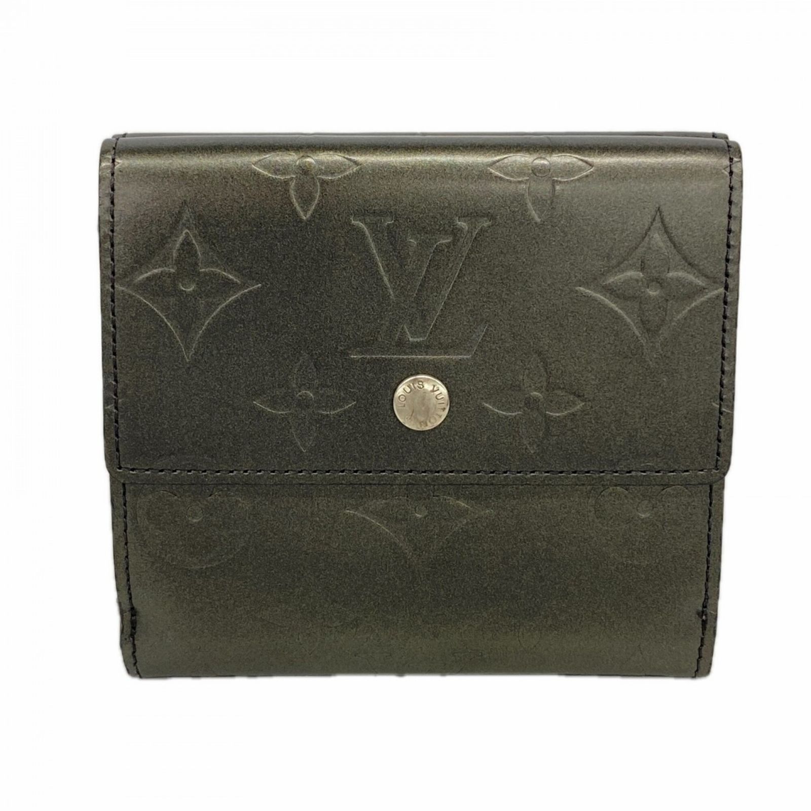 ルイ・ヴィトン(Louis Vuitton) ルイ・ヴィトン 三つ折り財布 モノグラム・マット ポルトモネビエカルトクレディ M65112 ノワールレディース