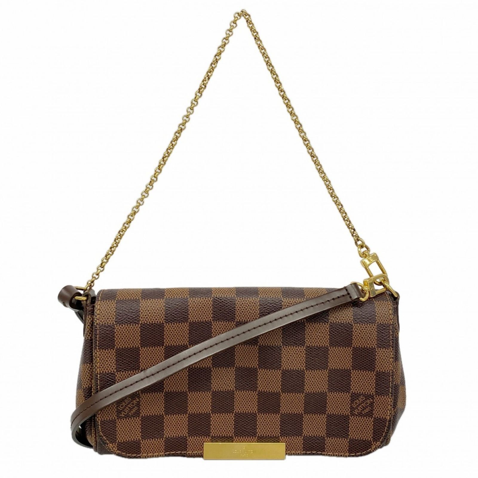 ルイ・ヴィトン(Louis Vuitton) ルイ・ヴィトン ハンドバッグ ダミエ フェイボリットPM N41276 エベヌ 2wayバッグレディース