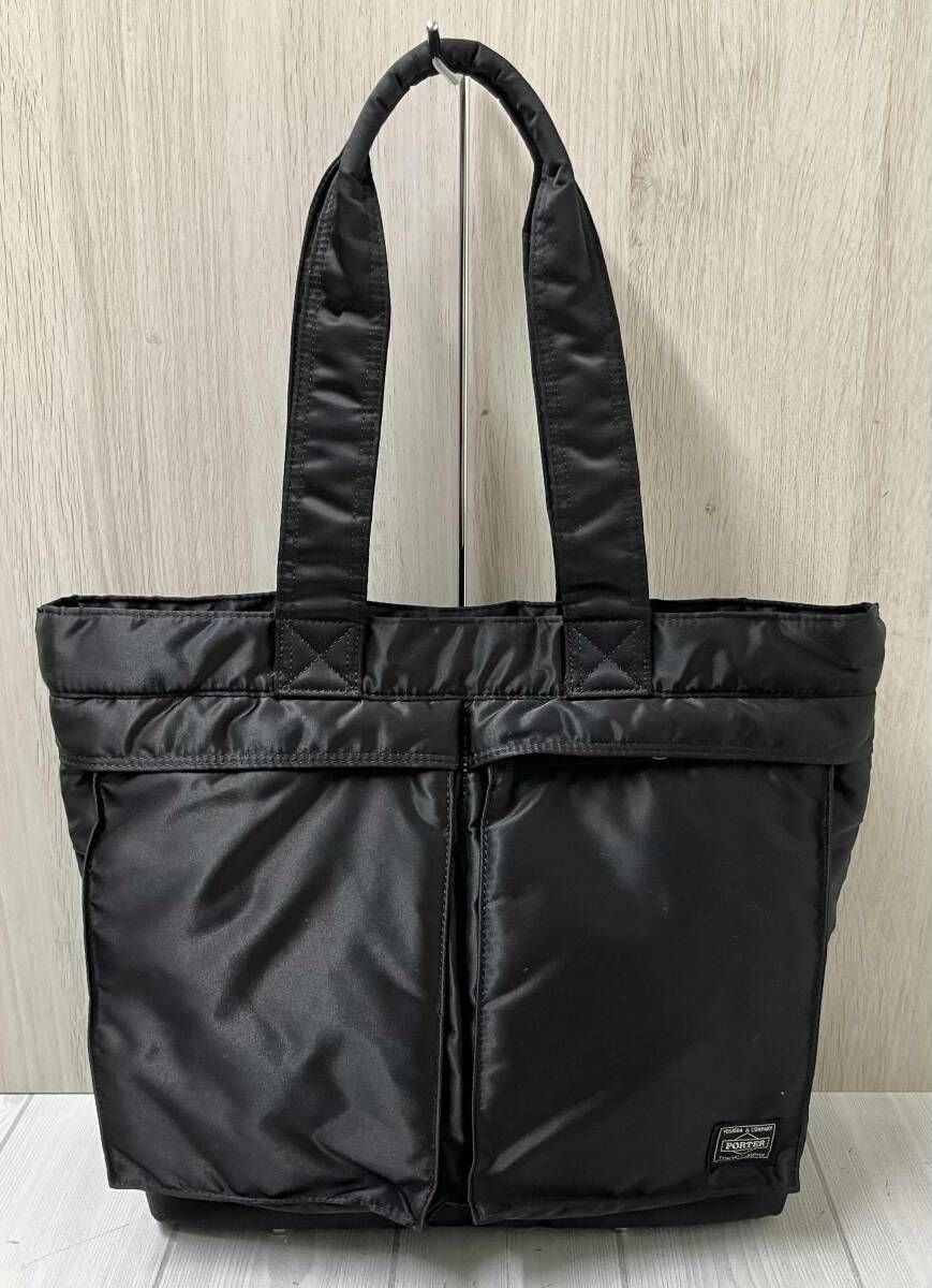 PORTER TANKER TOTE BAG ポーター タンカー トートバッグ ブラック メンズ レディース バッグ 黒