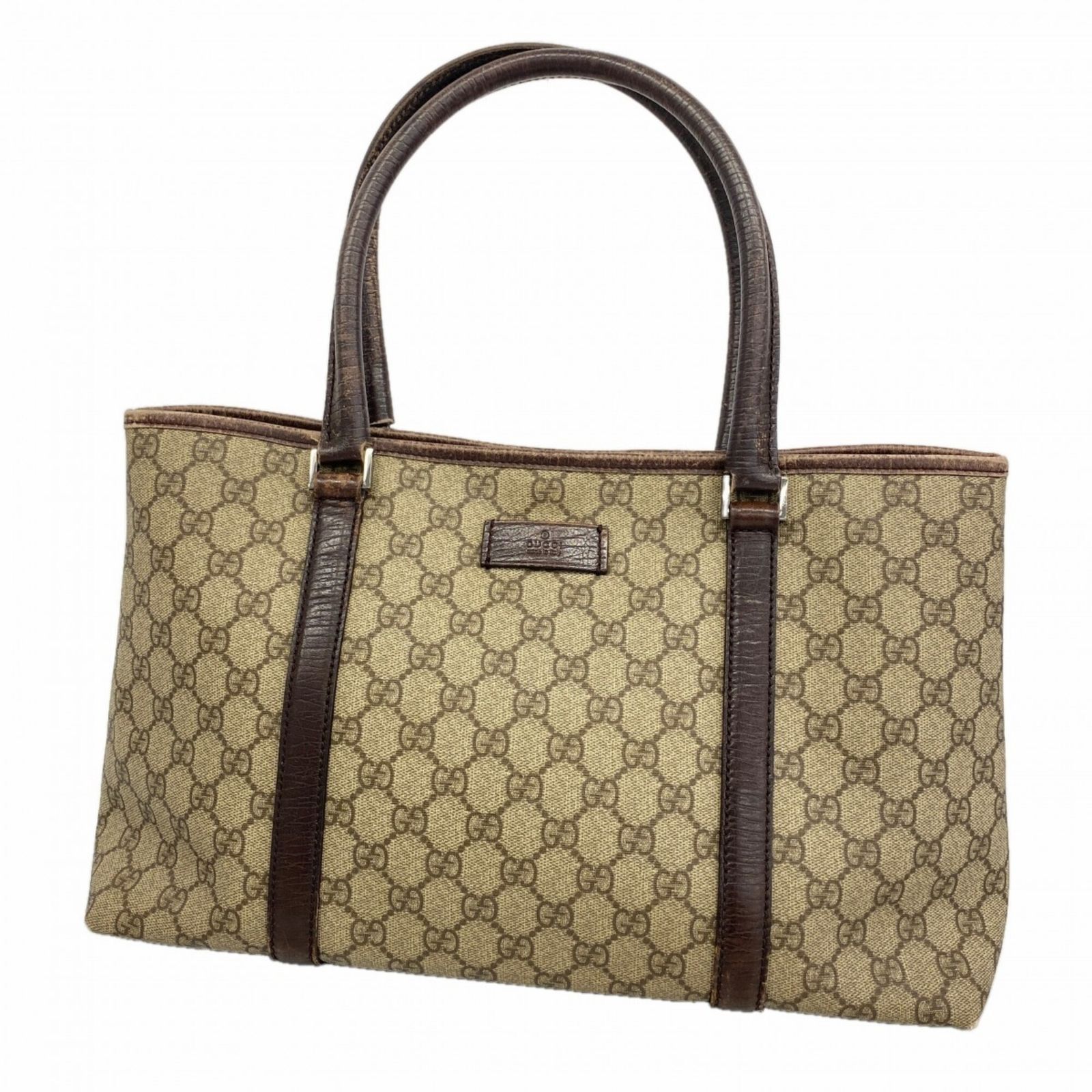 グッチ(Gucci) グッチ トートバッグ GGスプリーム 114595 ブラウン レディース