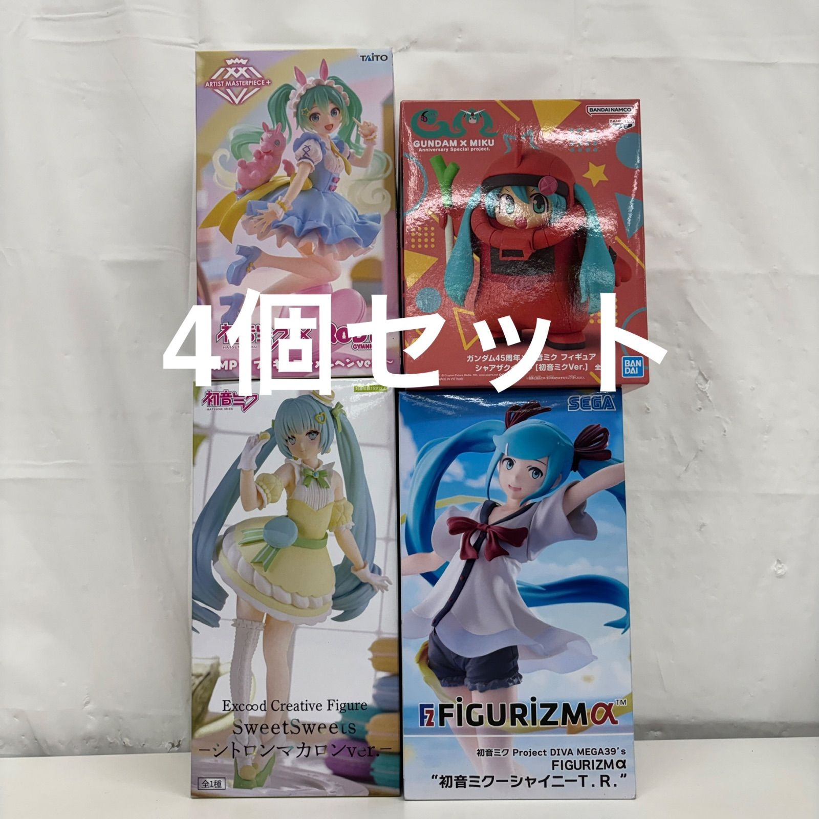 未開封 初音ミク フィギュア 4個セット LF6328 f107 - メルカリ