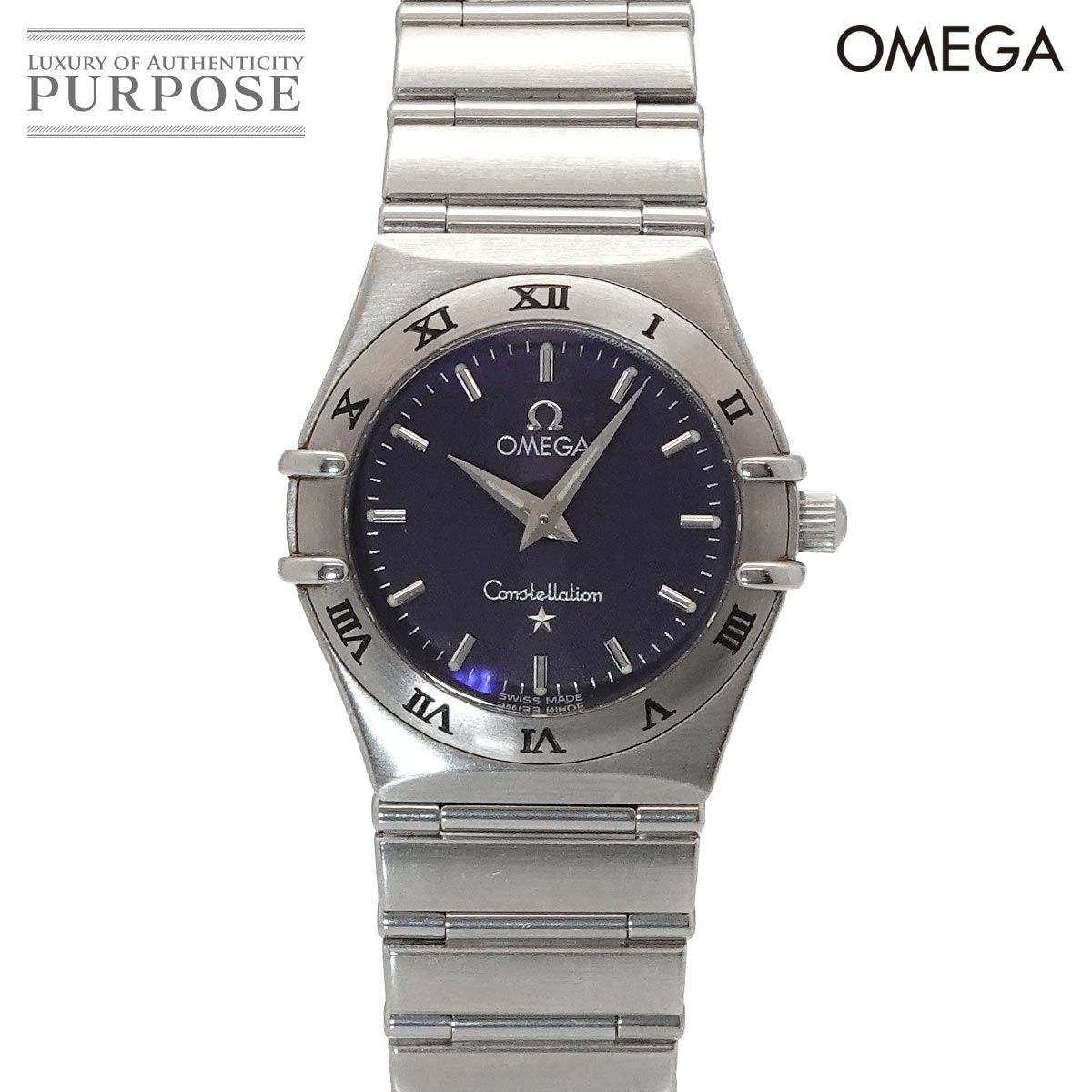 オメガ OMEGA コンステレーション 1572 40 レディース 腕時計 グレー クォーツ ウォッチ Constellation 90329349