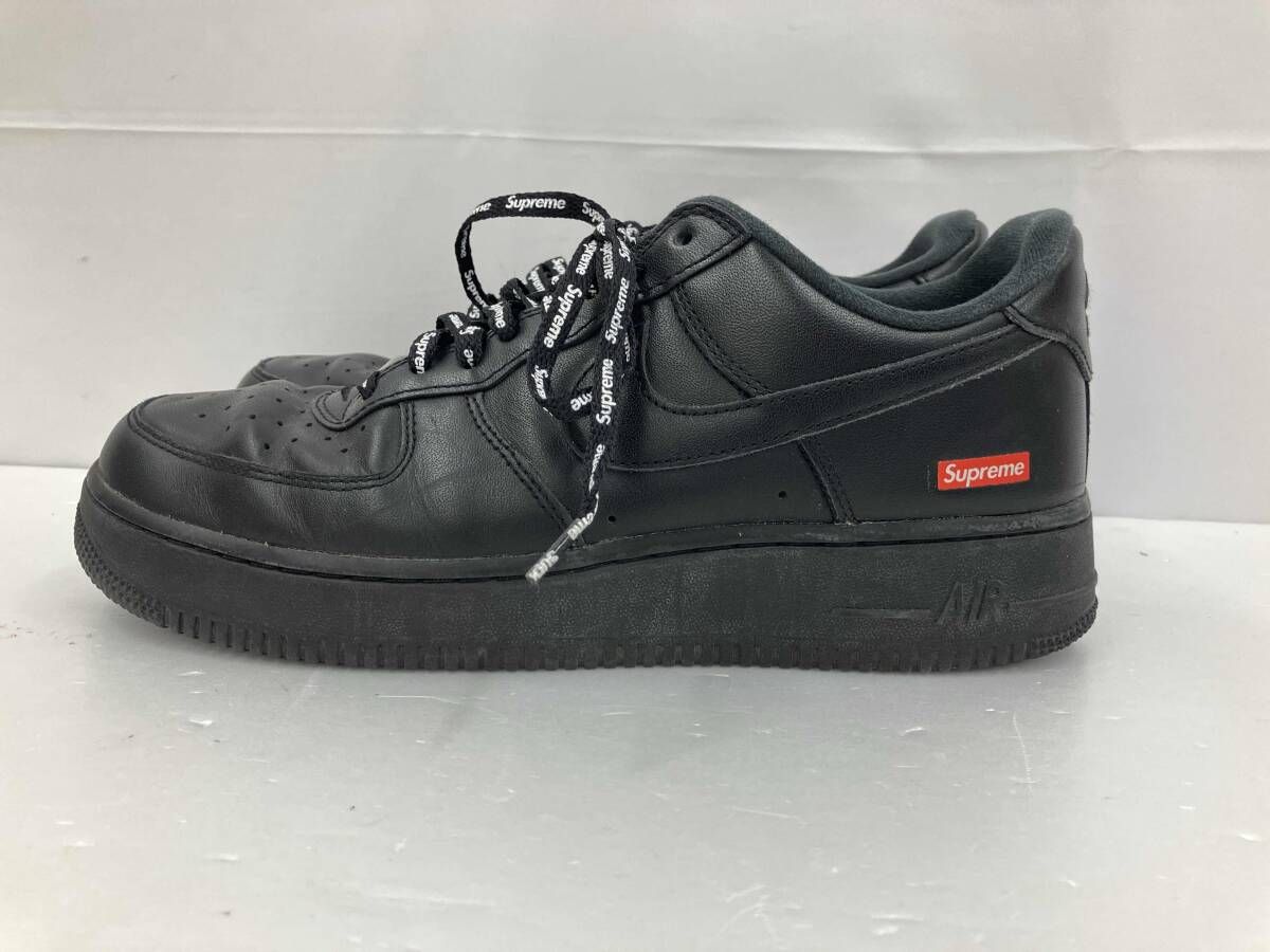 NIKE X Supreme ナイキ×シュプリーム AIR FORCE 1 LOW エアフォースロー CU9225-001 スニーカー 27.5 ブラック 通年