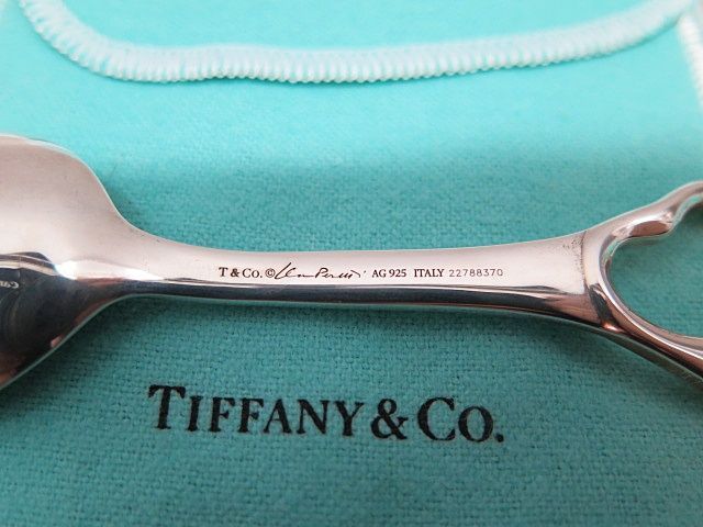 TIFFANY&Co. ティファニー ベビーカトラリー フォーク&スプーンセット
