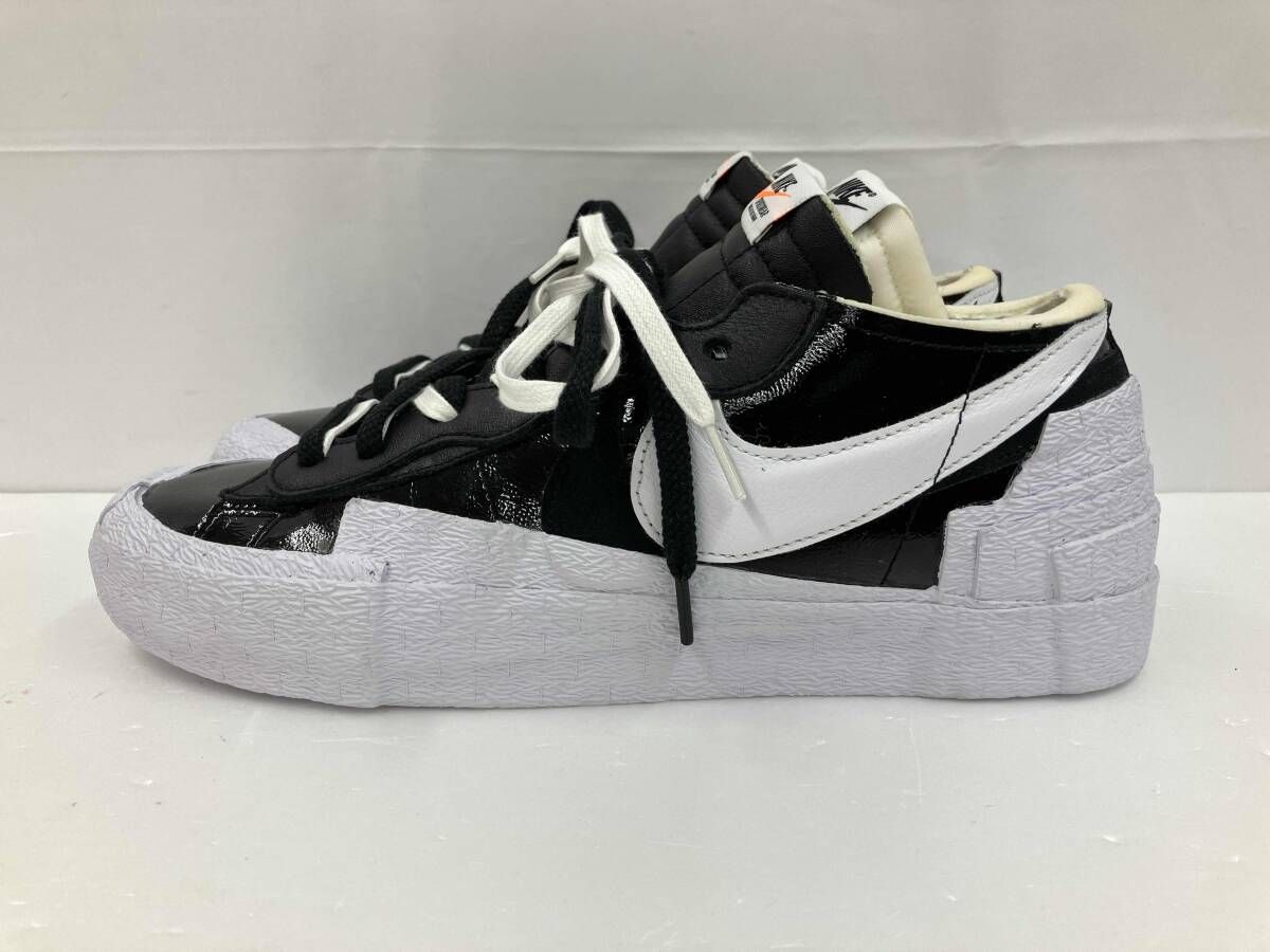 NIKE X sacai ナイキ×サカイ BLAZER LOW ブレーザーロー DM6443-001 スニーカー 30 ブラック 通年