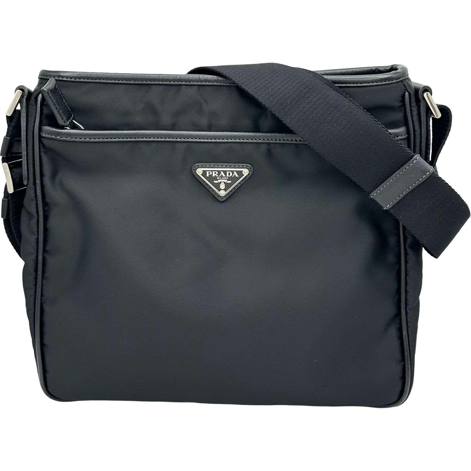 プラダ PRADA ショルダーバッグ 2VH797 ブラック ナイロン ユニセックス ショルダーバッグ