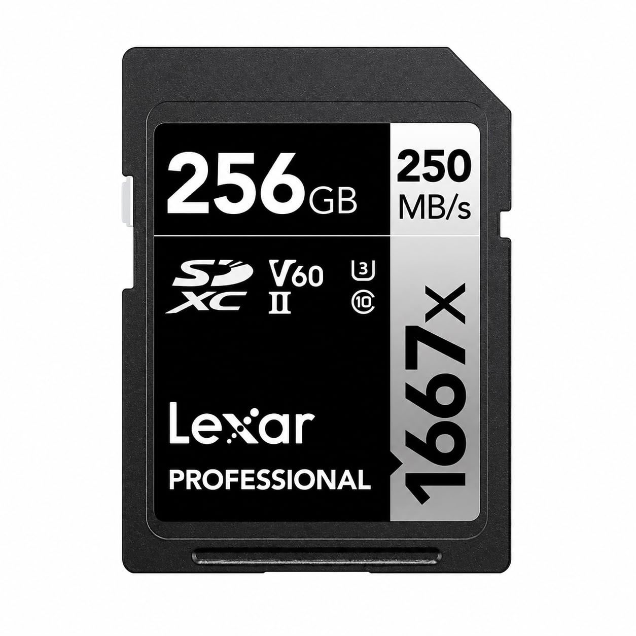 Original Lexar 1667x V60 250MB/s Flash Memory sd cards 64GB 128GB 256GB UHS-II U3 Card high speed SDXC For 3D 4K HD video 188f1da1