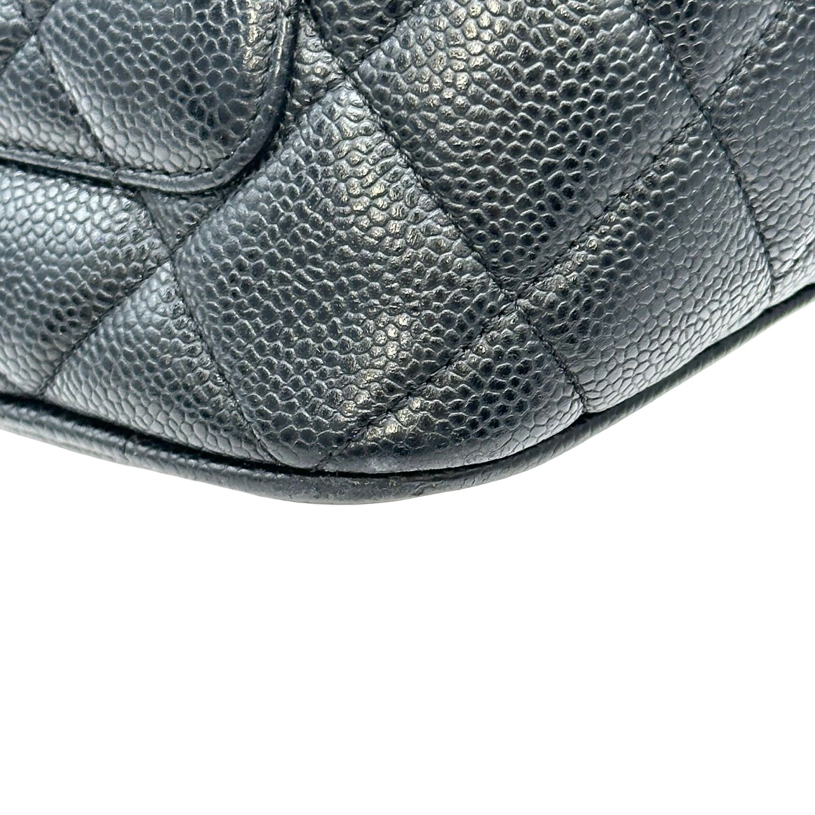 シャネル CHANEL 復刻トート A01804 6番台 ブラック ゴールド金具 キャビアスキン レディース トートバッグ｜トートバッグ