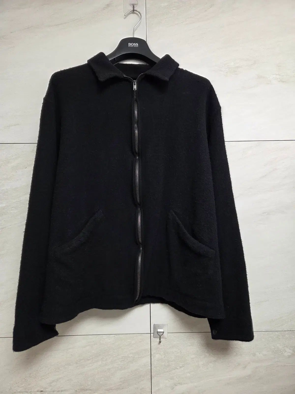 コモリ 24aw 縮絨 ウール ジップアップ ジャケット 3サイズ