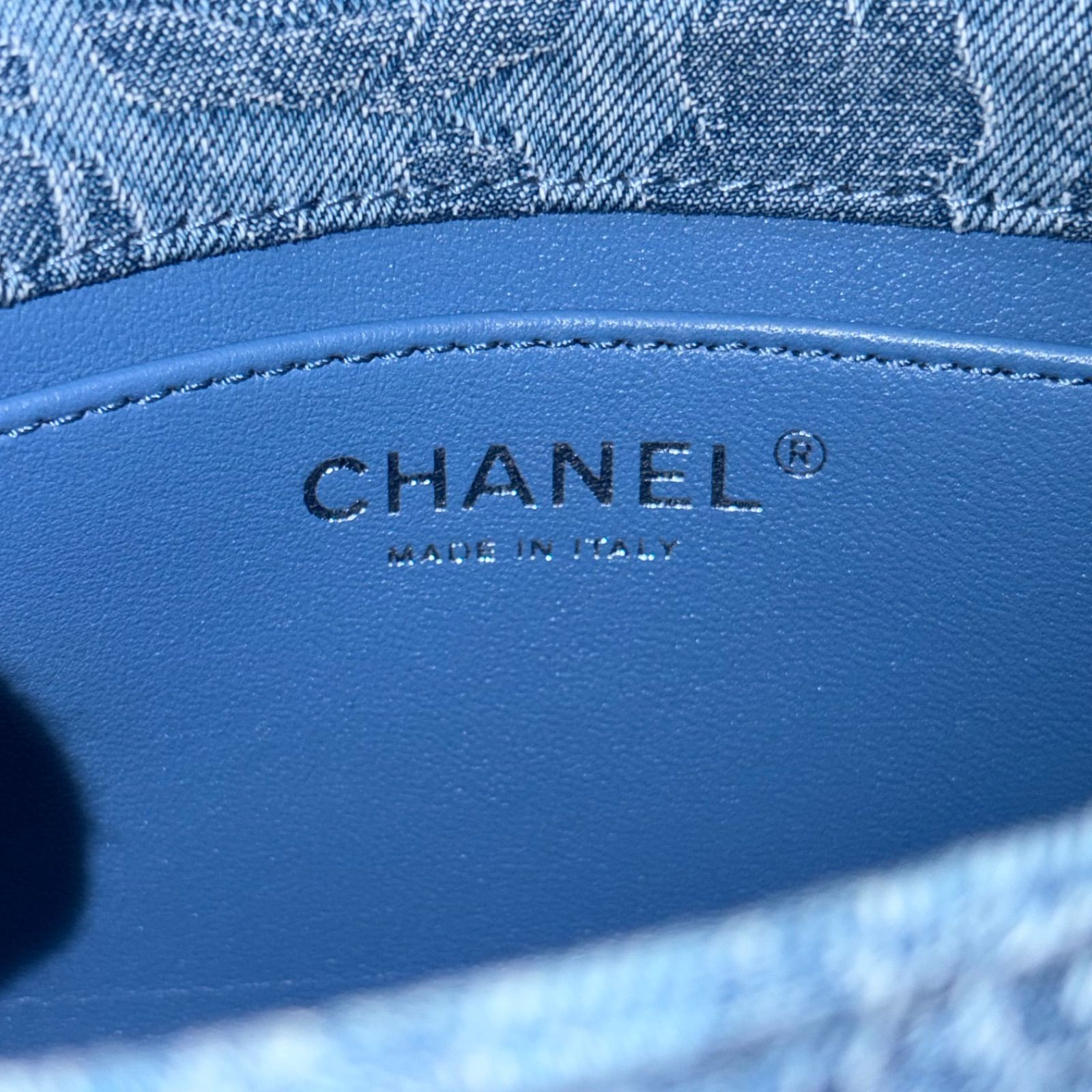 極美品✨CHANEL シャネル ショルダーバッグ ミニマトラッセ デニム 