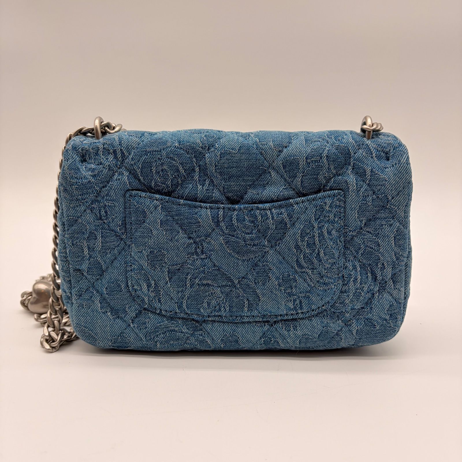 極美品✨CHANEL シャネル ショルダーバッグ ミニマトラッセ デニム