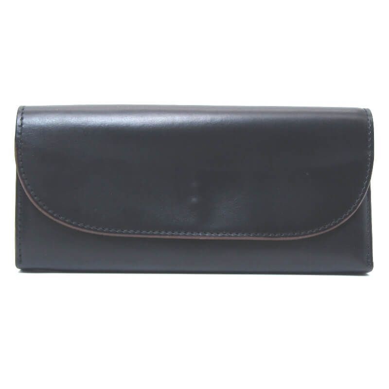 MR.OLIVE ミスターオリーブ 長財布 ホーウィン社 クロムエクセル HORWEEN CHROMEXCEL LEATHER LONG WALLET ME112H ブラック 黒 28012753