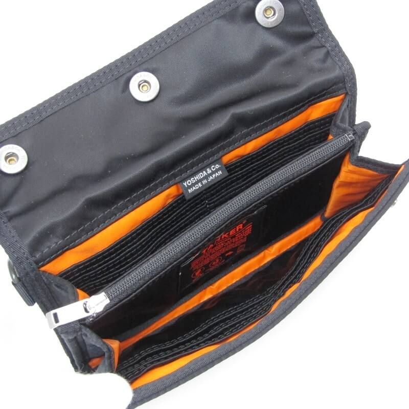 美品 PORTER ポーター 長財布 タンカー 622-27846 TANKER POCKET WALLET L ポケットウォレット 吉田カバン ブラック 黒 28012720 - メルカリ