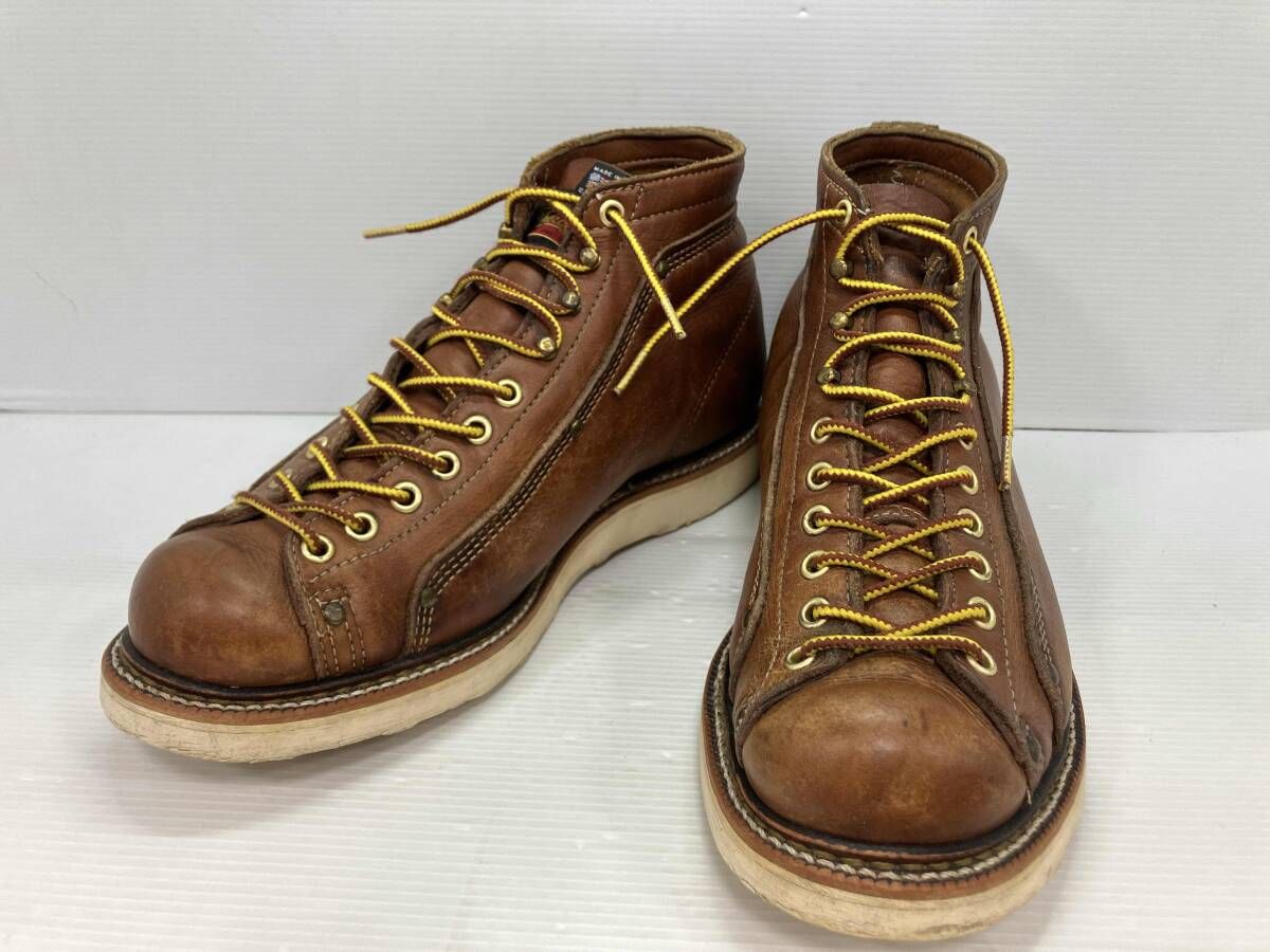 THOROGOOD ソログッド ワークブーツ ブラウン サイズ9 27cm