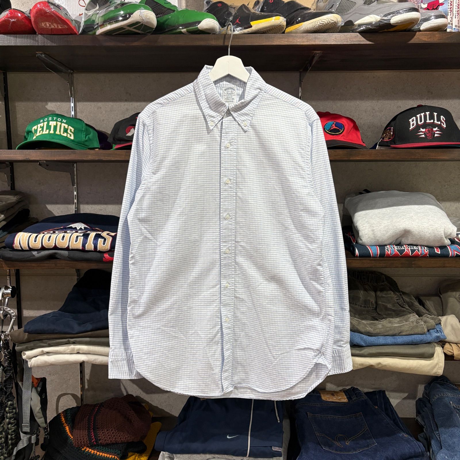 【90s / Brooks Brothers / MAKERS Check Shirt / L-XL / (USA)】 9,600円