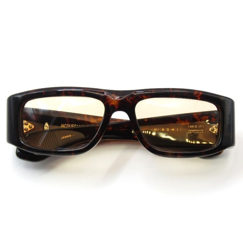 未使用 JACQUES MARIE MAGE ジャックマリーマージュ サングラス ROMI JMMRM6D 日本製 ロミ レクタングル USフィット AGAR 61005690