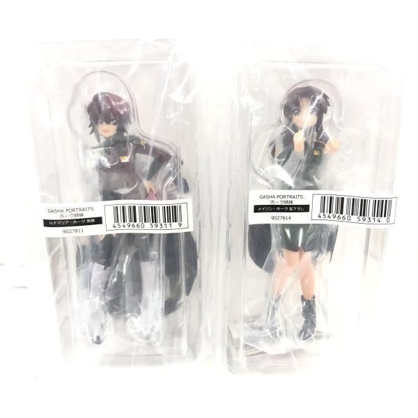 【中古】未開封)GASHA PORTRAITS ホーク姉妹 2種セット「ルナマリア・ホーク(笑顔ver.)＆メイリン・ホーク(髪下ろしver.)」[69]