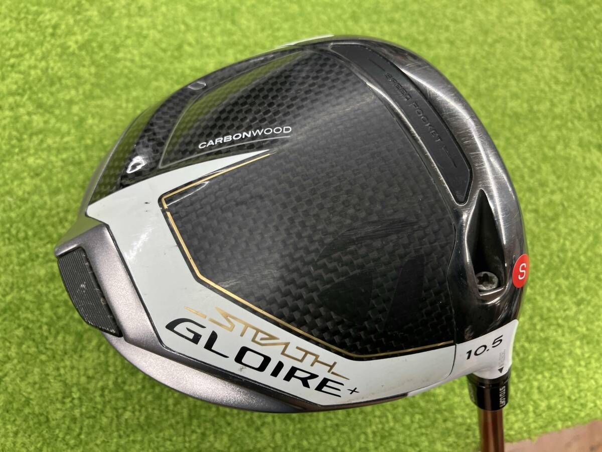 テーラーメイド TaylorMade ドライバー STEALTH GLOIRE+ 10.5度 Speeder 661 EVOLUTION Ⅱ Fujikura フレックスS ヘッドカバー無し