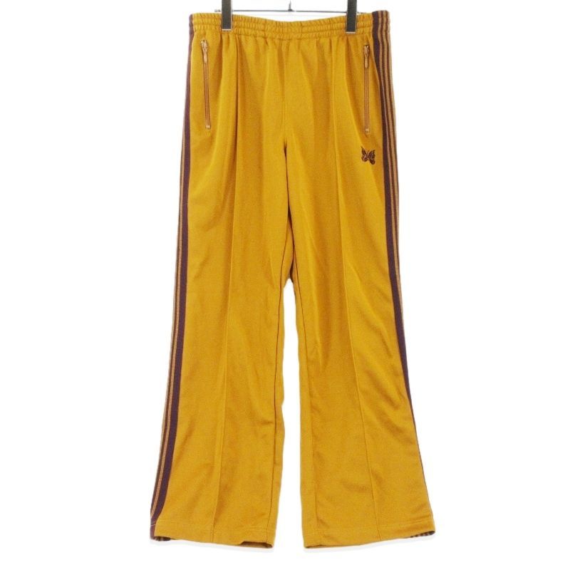 NEEDLES ニードルズ トラックパンツ IN181 TRACK PANT POLY SMOOTH マスタード M 99001054