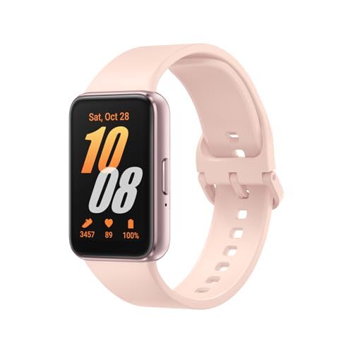 Samsung Galaxy Fit3|ピンクゴールド|スマートウォッチ|Samsung純正 国内正規品|2025年発売|バッテリー持続最大13日|エクササイズ記録|防水・防塵 5ATM+IP68|軽量|ディスプレイ1.6インチ|睡眠管理|S f0341c17