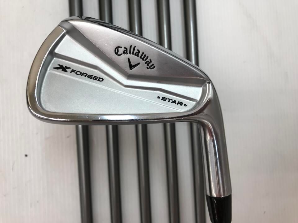 キャロウェイ　X FORGED STAR 2024　MCI　50　Rフレックス　アイアンセット　中古　ゴルフドゥ！NEXT川越店【最短即日発送】