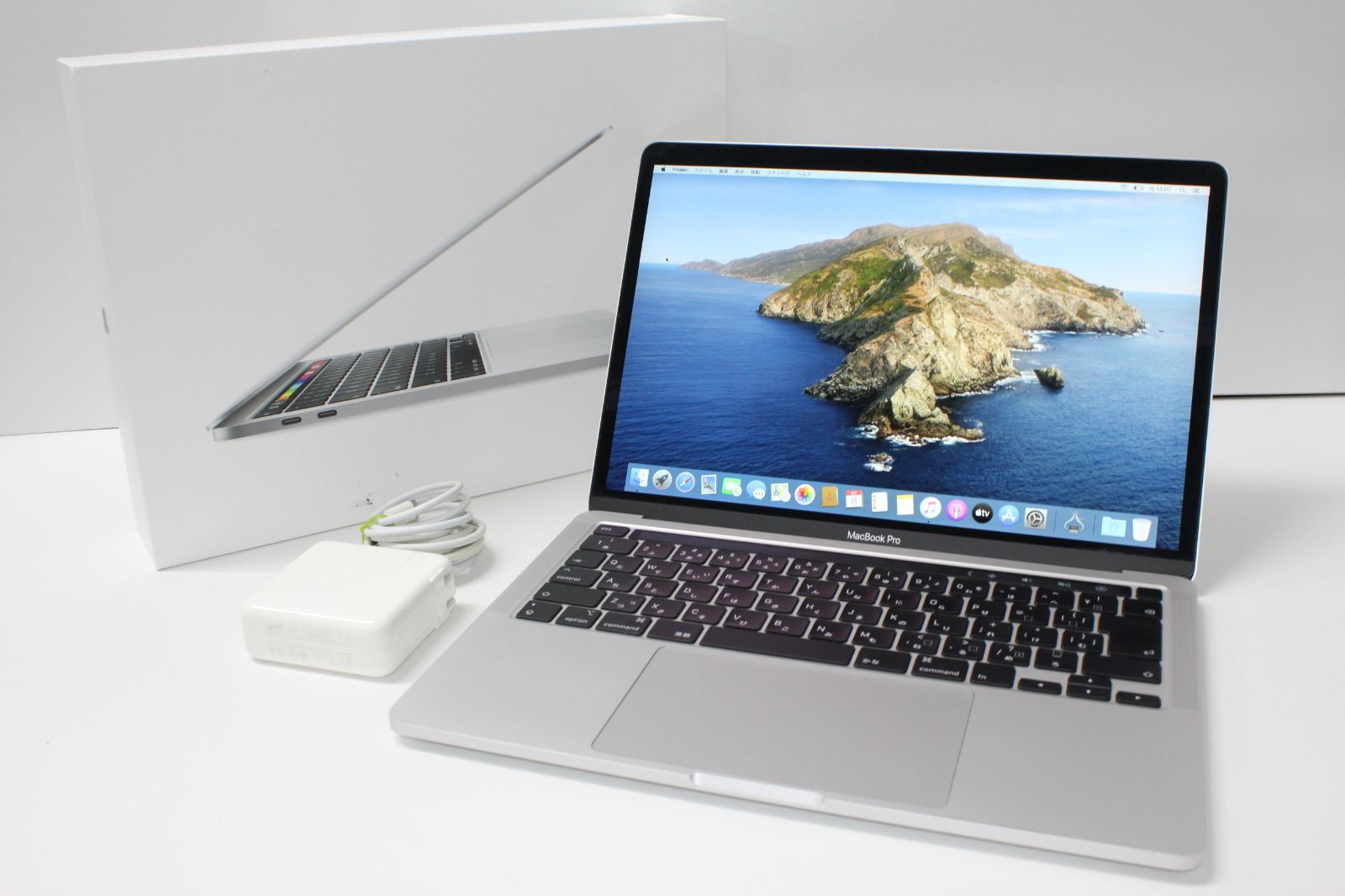 MacBook Pro（13インチ,2020,Thundeabolt 3ポート x 2）256GB/8GB〈MXK62J/A〉⑥