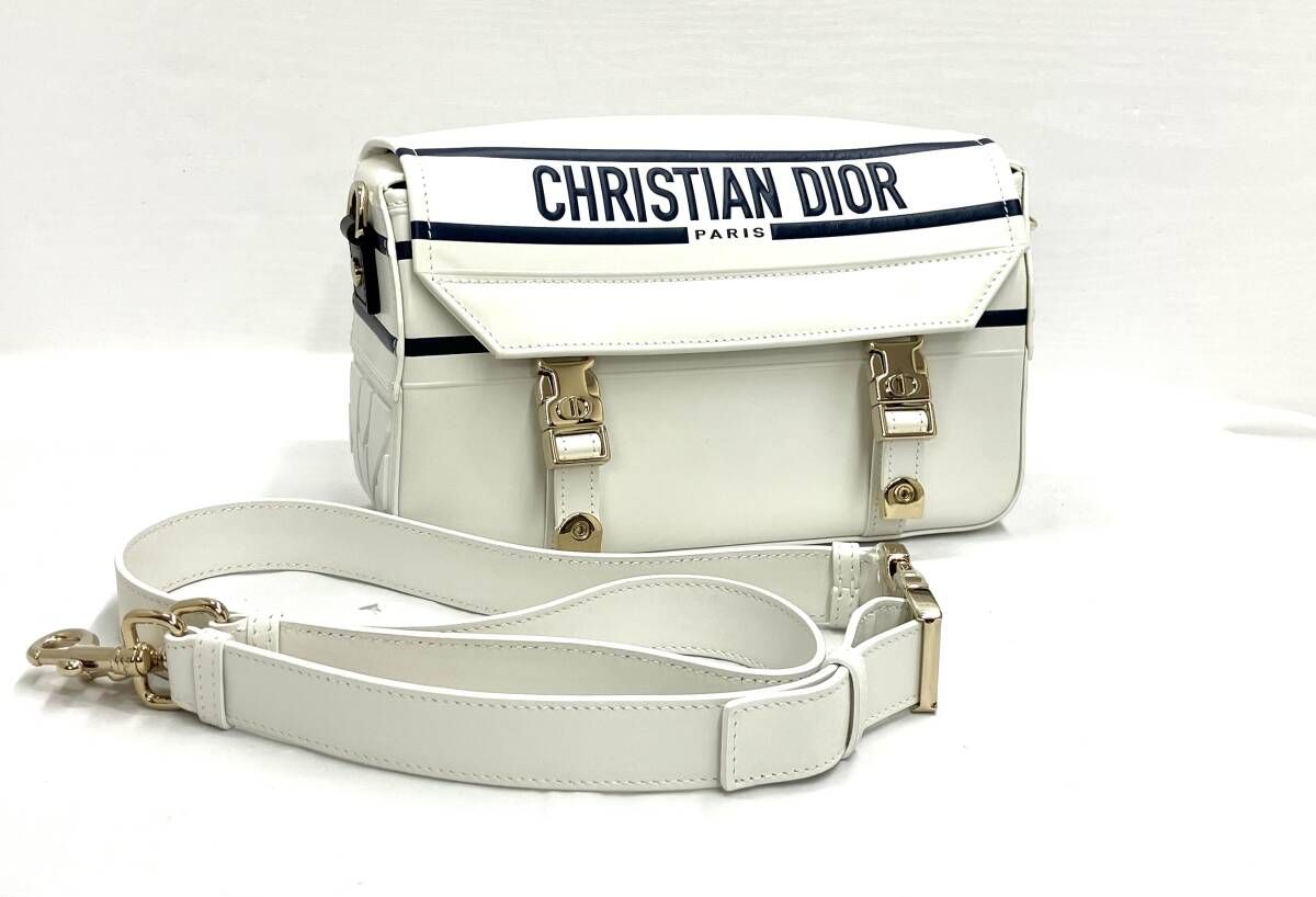 【エントルピー鑑定書付き】 Christian Dior クリスチャン ディオール Diorcamp ショルダー バッグ 15-MA-0252