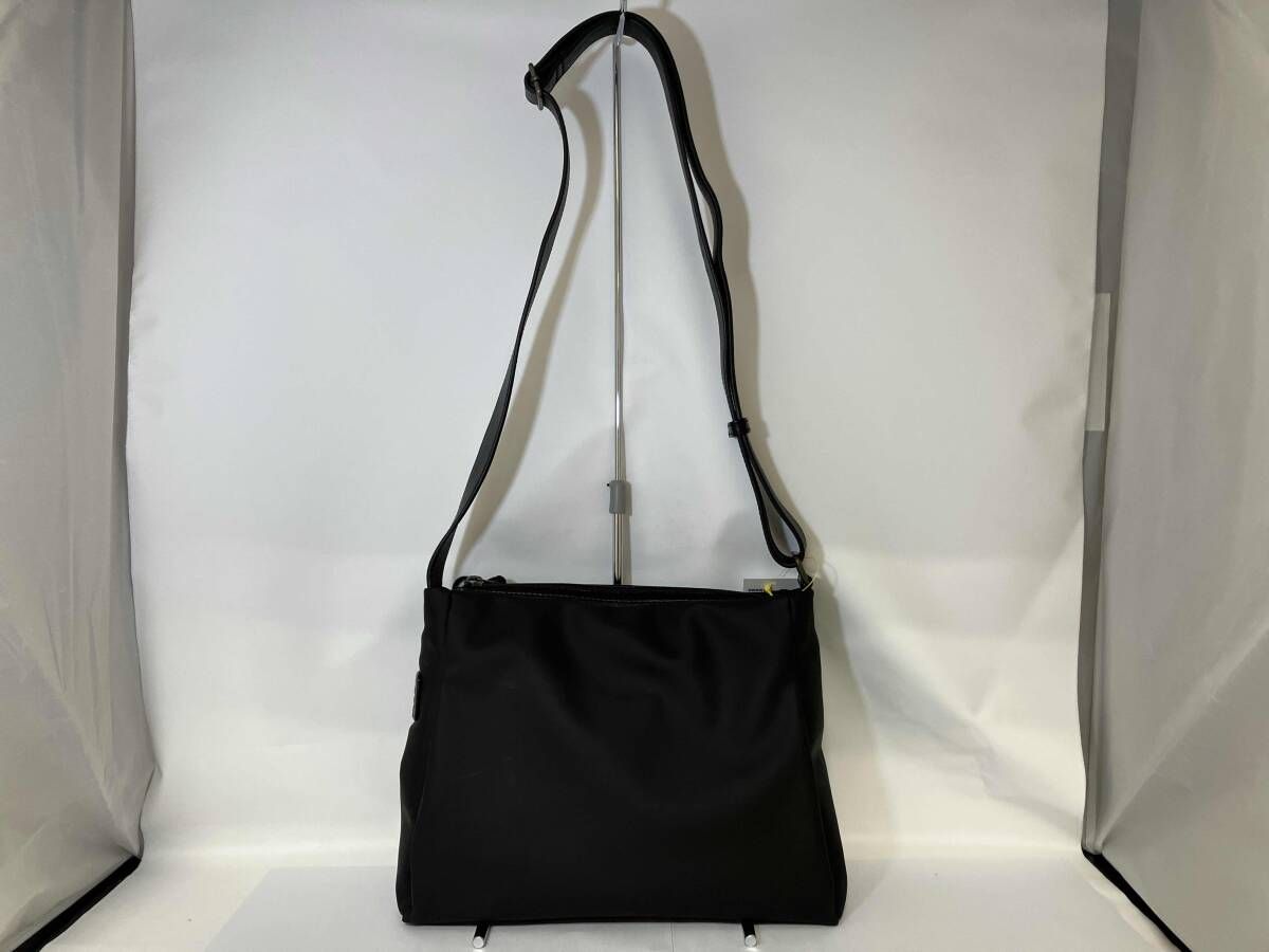 MOTHER HOUSE マザーハウス JBFA ブラインド サッカー ミドル ショルダーバッグ スリットポケット ブラック バングラディシュ製