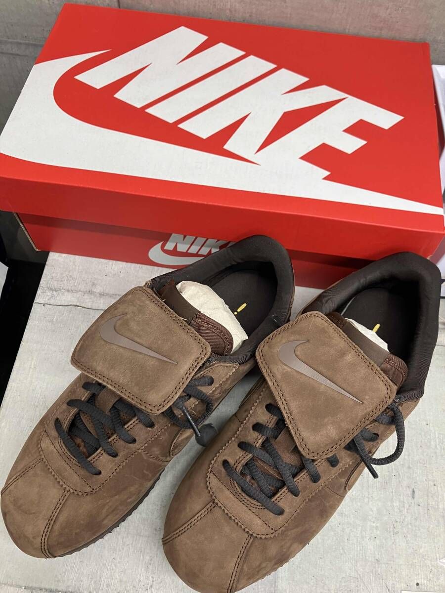 NIKE スニーカー Cortez Leather SE レザー ブラウン