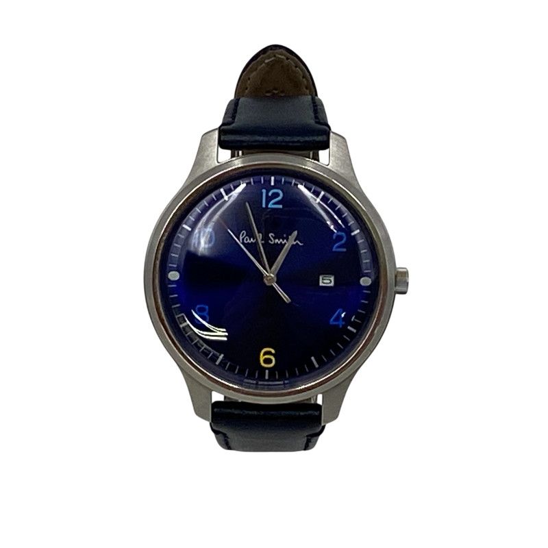 中古品】 Paul Smith ポール・スミス DATE ANALOG QUARTZ 2510-T023746 