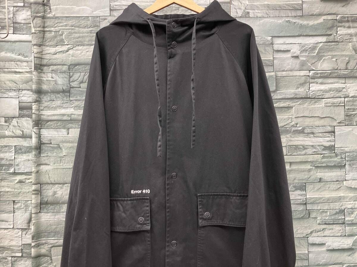 STUSSY/その他コート/×FPAR モッズコート/BLK/315116/Lサイズ/ステューシー/通年
