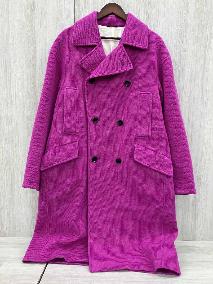 TOGA VIRILIS TOGA ARCHIVES/トーガ ビリリース/コート/サイズ46/ピンク/20AW LOW GAUGE LONG COAT