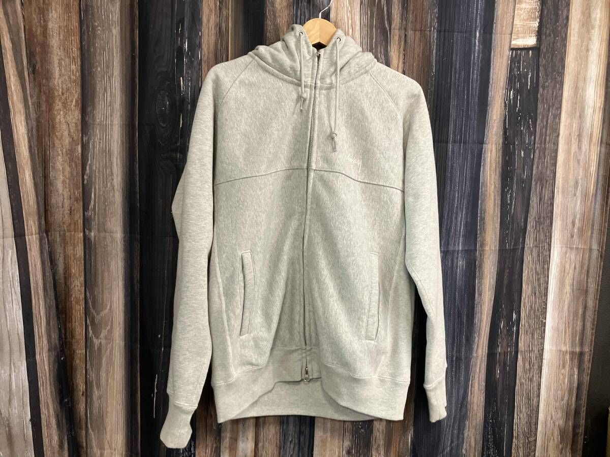 Champion REVERSE WEAVE×STUSSY C8-J136 ジップパーカー グレー Mサイズ